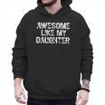 Awesome Like My Daughter Baseball Dad Father's Day Men Hoodie