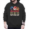 Baseball Dad Camo Father's Day Baseball Stuff Men Men Hoodie