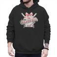 Baseball Dad With Coquette Cute Bow Sport Season Men Hoodie Baseball Dad With Coquette Cute Bow Sport Season Men Hoodie
