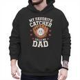 Baseball Dad Father's Day Catcher Men Men Hoodie Baseball Dad Father's Day Catcher Men Men Hoodie