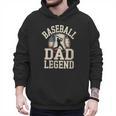Baseball Dad Retro American Flag Style Men Hoodie Baseball Dad Retro American Flag Style Men Hoodie