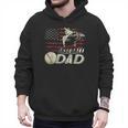 Baseball Dad US Flag For Dad Men Patriotic Fathers Day Men Hoodie Baseball Dad US Flag For Dad Men Patriotic Fathers Day Men Hoodie