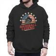 Baseball Dad USA Flag Men Hoodie Baseball Dad USA Flag Men Hoodie