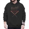 Baseball Dad Vintage Family Matching Father's Day Dad Life Men Hoodie