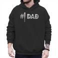 Baseball Player Number One Baseball Dad Father's Day Men Hoodie