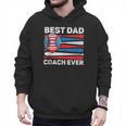 Best Dad Coach Ever Baseball Dad American Flag 4th Of July Men Hoodie Best Dad Coach Ever Baseball Dad American Flag 4th Of July Men Hoodie
