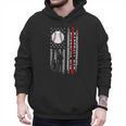Father's Day USA Flag Patriotic Baseball Dad Men Hoodie Father's Day USA Flag Patriotic Baseball Dad Men Hoodie