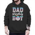 Ice Cream Baseball Dad Birthday Boy Drip Bat Sweet Baseball Men Hoodie