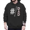 Number One Baseball Dad Fathers Day Baseball Player Dad Men Hoodie Number One Baseball Dad Fathers Day Baseball Player Dad Men Hoodie