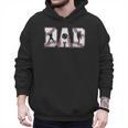 Retro Baseball Dad Daddy Father Happy Fathers Day Men Guys Men Hoodie
