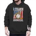 I Teach My Kids To Hit And Steal Baseball Dad American Flag Men Hoodie I Teach My Kids To Hit And Steal Baseball Dad American Flag Men Hoodie