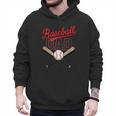 Vintage Baseball Dad Matching Family Father's Day Humor Dad Men Hoodie