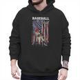 Vintage USA Flag Baseball Player Proud Baseball Dad Men Hoodie Vintage USA Flag Baseball Player Proud Baseball Dad Men Hoodie