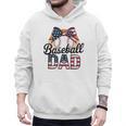 Baseball Dad American Flag Bow Sports Premium Men Hoodie Baseball Dad American Flag Bow Sports Premium Men Hoodie