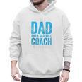 Baseball Dad Coach Father's Day Raglan Baseball Tee Men Hoodie