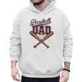 Baseball Dad Fathers Day Game Day Toddler Kids Sport Lovers Men Hoodie