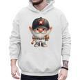 Baseball Dad Gnome For Baseball Lover With Winner Trophy Premium Tri-Blend Men Hoodie