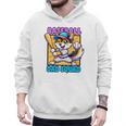 Baseball Dad Squad Fox On The Bat Premium Men Hoodie