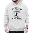 The Best Seat In The House Bucket Dad Baseball Dad Premium Men Hoodie