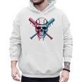 Cool Baseball Ice Cream Dripping Baseball Dad Baseball Lover Premium Men Hoodie Cool Baseball Ice Cream Dripping Baseball Dad Baseball Lover Premium Men Hoodie