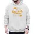 I Love Hot Baseball Dads Baseball Lovers Players Premium Men Hoodie