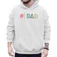 Number One Baseball Dad Father's Day Baseball Player Dad Premium Men Hoodie