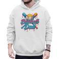 Retro Baseball Dad Dripping Ice Cream Father's Day Men Hoodie Retro Baseball Dad Dripping Ice Cream Father's Day Men Hoodie