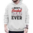 Retro Best Baseball Dad Ever Daddy Happy Fathers Day Men Men Hoodie