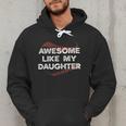 Awesome Like My Daughter Baseball Dad Men Hoodie Awesome Like My Daughter Baseball Dad Men Hoodie