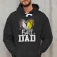 Ball Dad Softball Baseball Dad Daddy Men Hoodie Ball Dad Softball Baseball Dad Daddy Men Hoodie