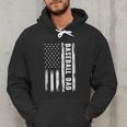 Baseball Dad American Flag Grunge Retro Vintage Father Men Hoodie Baseball Dad American Flag Grunge Retro Vintage Father Men Hoodie