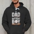 Baseball Dad Of The Birthday Boy Sports Theme Men Hoodie