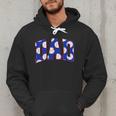 Baseball Dad Bold Varsity Style Letters Sport Themed Men Hoodie