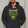 Baseball Dad Camo Ice Cream Baseball Father's Day Men Hoodie