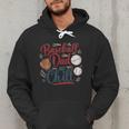 Baseball Dad And Chill Funny For Baseball Lovers Men Hoodie