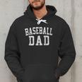 Baseball Dad Classic Bold Font Father's Day Daddy Men Hoodie Baseball Dad Classic Bold Font Father's Day Daddy Men Hoodie