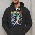Baseball Dad Cool Fathers Day Coach Player Daddy Papa Men Men Hoodie Baseball Dad Cool Fathers Day Coach Player Daddy Papa Men Men Hoodie
