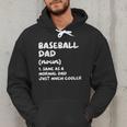 Baseball Dad Definition Men Hoodie
