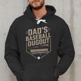 Baseball Baseball Dad Dugout Family Matching Men Hoodie
