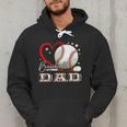 Baseball Dad Family Matching Cute Baseball Lover Men Hoodie