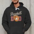 Baseball Dad Fireball Sports Father Fathers Day Daddy Men Hoodie Baseball Dad Fireball Sports Father Fathers Day Daddy Men Hoodie