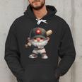 Baseball Dad Gnome With Baseball Bat For Grandpa Life Men Hoodie Baseball Dad Gnome With Baseball Bat For Grandpa Life Men Hoodie