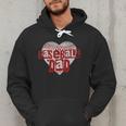 Baseball Dad Heart For Baseball Lovers Baseball Father's Day Men Hoodie Baseball Dad Heart For Baseball Lovers Baseball Father's Day Men Hoodie