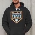 Baseball Dad Ice Cream Drip Home Plate Cool Fathers Day Men Hoodie Baseball Dad Ice Cream Drip Home Plate Cool Fathers Day Men Hoodie