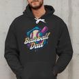 Baseball Dad Kids Birthday Baseball Drip Ice Cream Family Men Hoodie Baseball Dad Kids Birthday Baseball Drip Ice Cream Family Men Hoodie