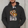 Baseball Dad Leopard Heart Colorful Men Hoodie Baseball Dad Leopard Heart Colorful Men Hoodie