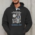 Baseball Dad Like A Normal Dad But Louder And Prouder Men Hoodie