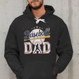 Baseball Dad Player Cool Retro Sports Fan Father's Day Men Hoodie Baseball Dad Player Cool Retro Sports Fan Father's Day Men Hoodie