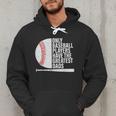 Baseball Dad Only Baseball Players Have The Greatest Dads Men Hoodie