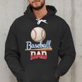Baseball Dad Quote Father's Day Sports Men Hoodie Baseball Dad Quote Father's Day Sports Men Hoodie